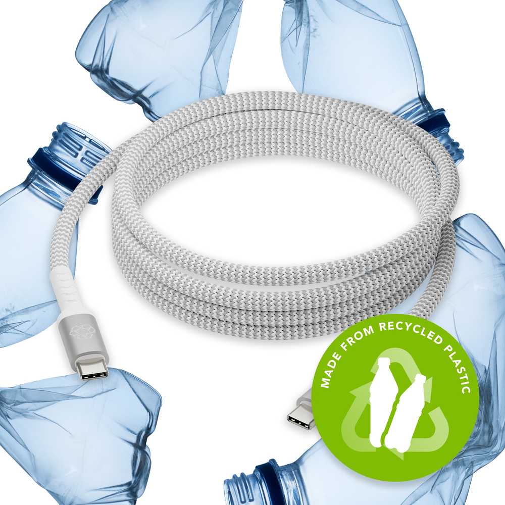 dbramante1928 – Įkrovimo – BRD laidas – USB-C į USB-C, 2,5 m – Baltas