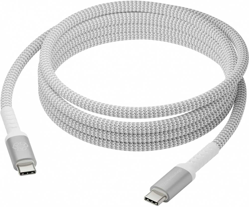 dbramante1928 – Įkrovimo – BRD laidas – USB-C į USB-C, 2,5 m – Baltas