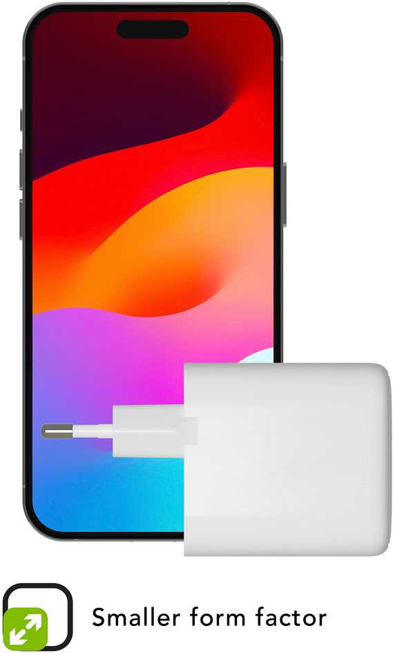 dbramante1928 – Įkraunamas – ES sieninis įkroviklis – USB-C 45W – Baltas