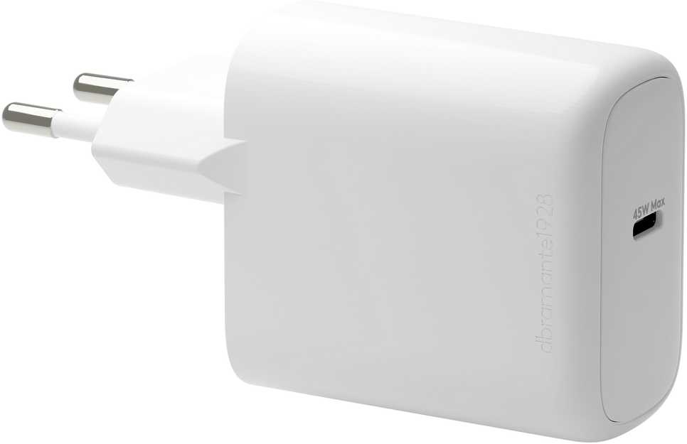 dbramante1928 – Įkraunamas – ES sieninis įkroviklis – USB-C 45W – Baltas
