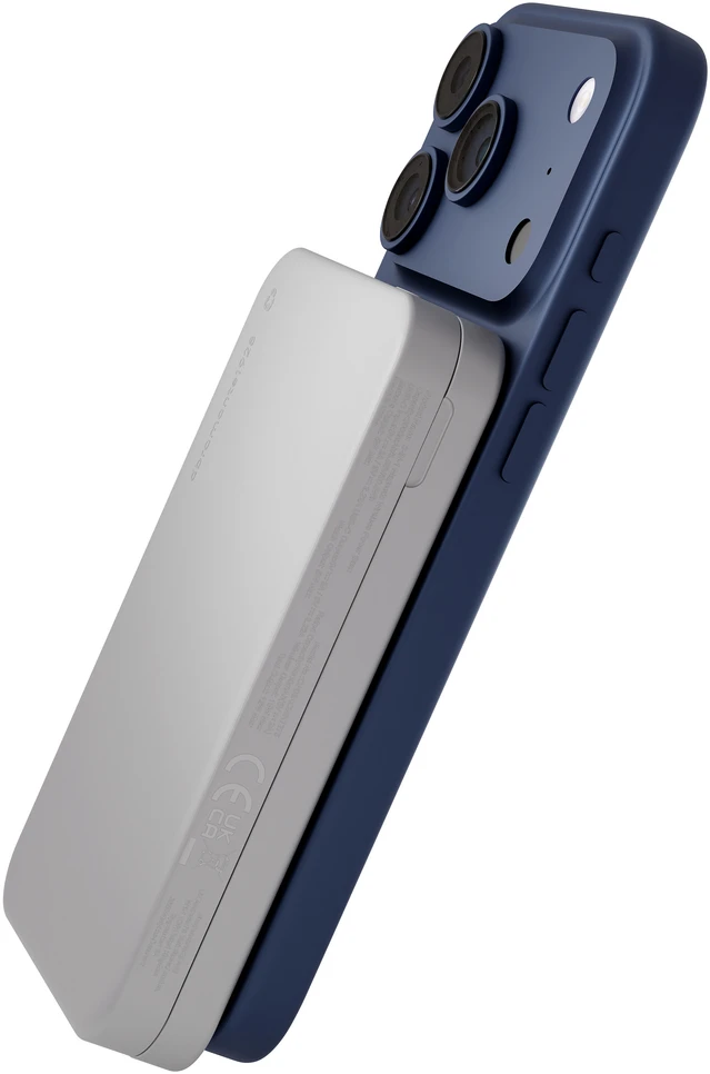 Powerbank dbramante Re-charge 3-in-1 Qi3 8000 mAh Baltas (CP08ACWH7275)