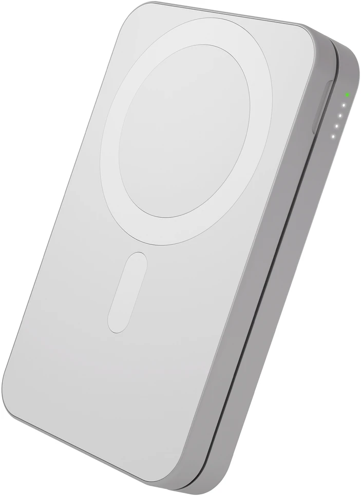 Powerbank dbramante Re-charge 3-in-1 Qi3 8000 mAh Baltas (CP08ACWH7275)