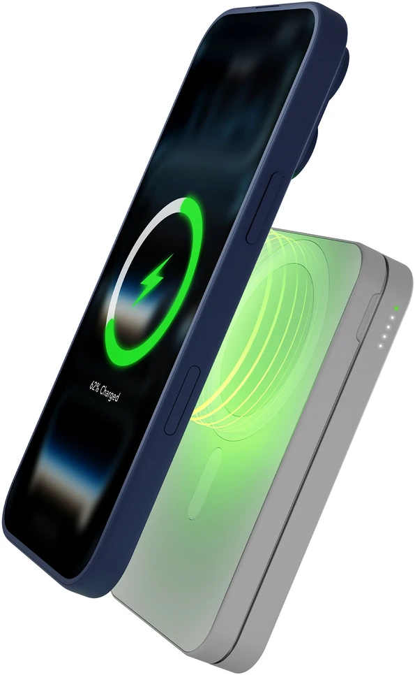 Powerbank dbramante Re-charge 3-in-1 Qi3 8000 mAh Baltas (CP08ACWH7275)