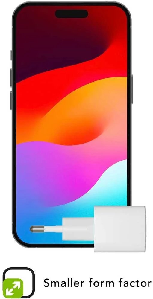 dbramante1928 - Įkrovimas - Sieninis įkroviklis GaN - USB-C 25W EU - Baltas