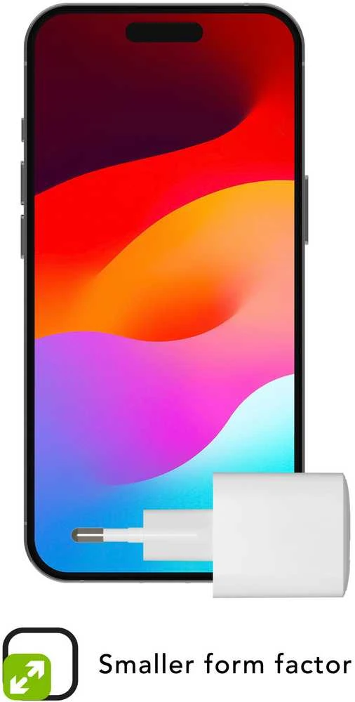 dbramante1928 - Įkrovimas - Sieninis įkroviklis GaN - USB-C+USB-A 30W+18W EU - Baltas