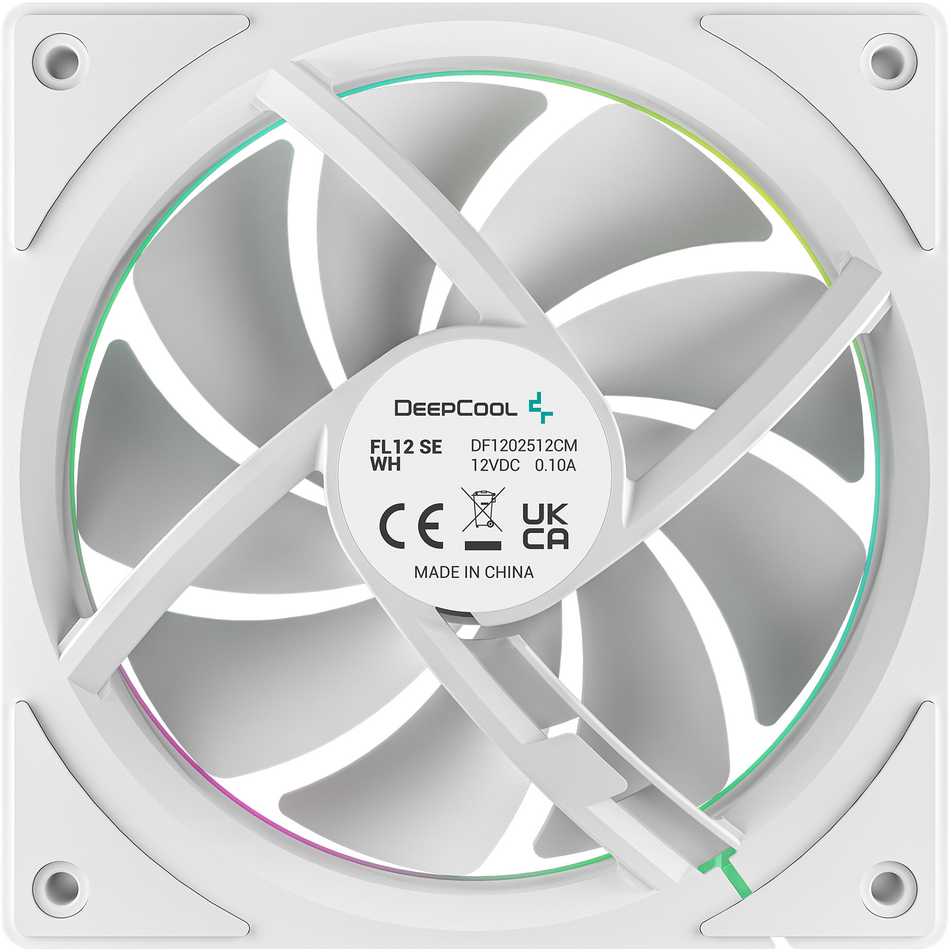 Deepcool FL12R SE WH Pack 120 mm ARGB PWM ventiliatorius
