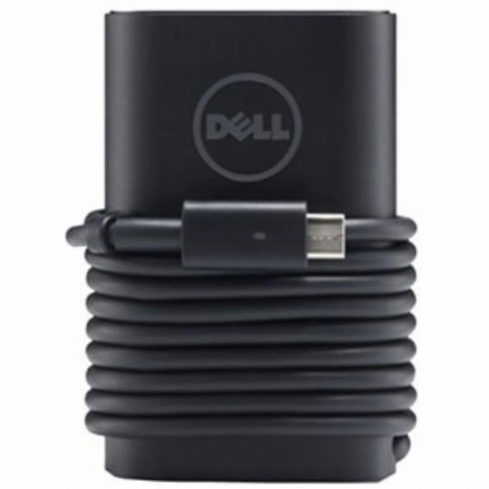 Dell 65W USB-C įkroviklis su apvyniotu laidu