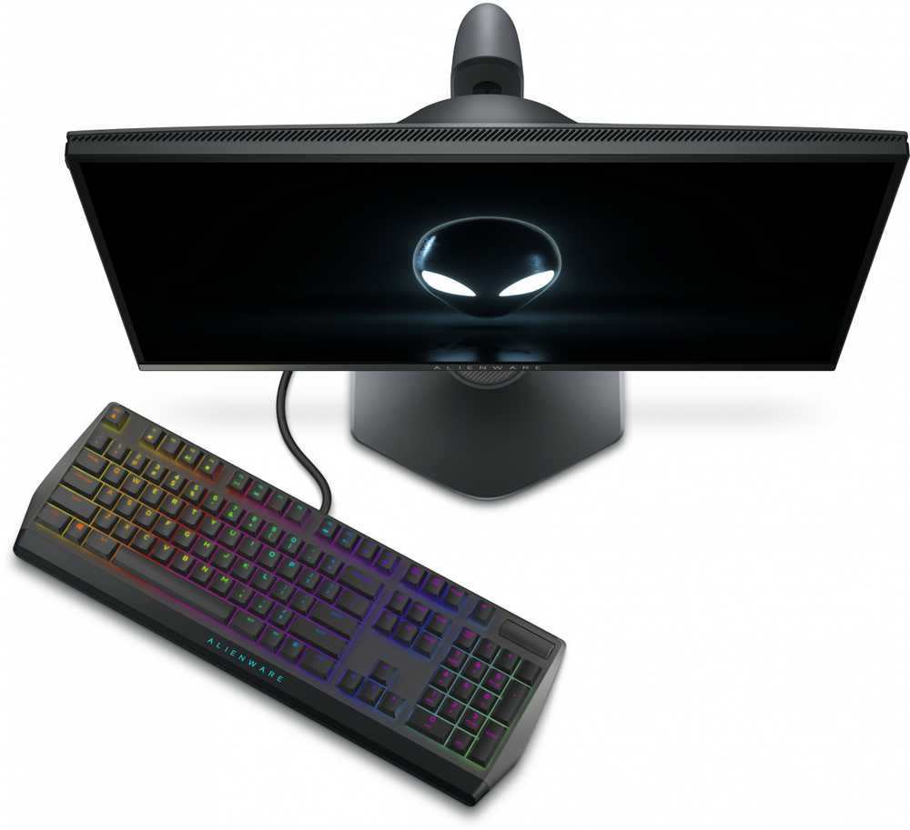 Žaidimų monitorius Dell Alienware AW2523HF / 24.5’’/ IPS / 1920x1080 / 16:9 / 360Hz / Matinis /1 ms reakcijos laikas /Reguliuojamas aukštis / Juodas