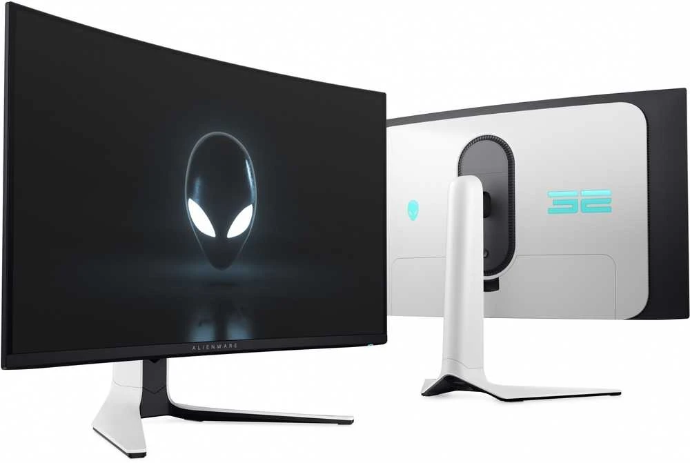 Dell | Išlenktas žaidimų monitorius | AW3225QF | 31,6 colio | OLED | 4K UHD | 16:9 | 240 Hz | 0,03 ms | 3840 x 2160 pikselių | 1000 cd/m² | Maitinimo jungtis, apsaugos užrakto lizdas, valdymo svirtis, USB-A, USB-B, USB-C, HDMI, „DispalyPort“ | HDMI prievadų kiekis: 2 | Balta / juoda | Garantija 36 mėn.