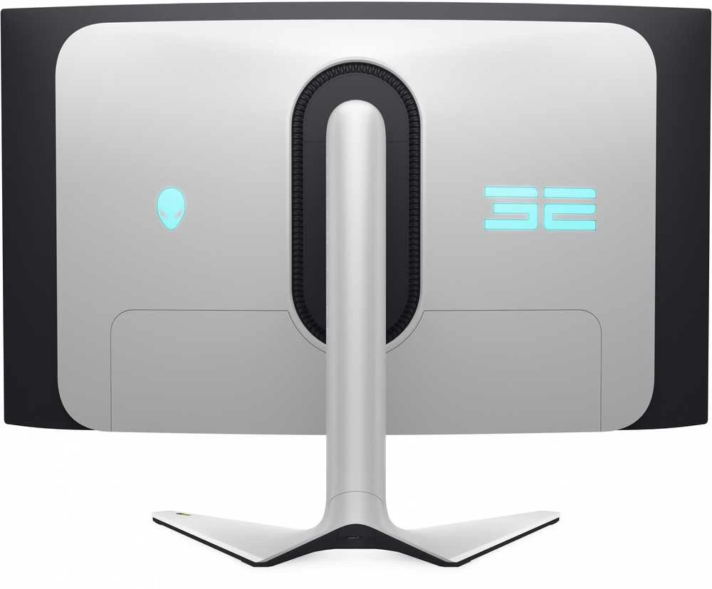 Dell | Išlenktas žaidimų monitorius | AW3225QF | 31,6 colio | OLED | 4K UHD | 16:9 | 240 Hz | 0,03 ms | 3840 x 2160 pikselių | 1000 cd/m² | Maitinimo jungtis, apsaugos užrakto lizdas, valdymo svirtis, USB-A, USB-B, USB-C, HDMI, „DispalyPort“ | HDMI prievadų kiekis: 2 | Balta / juoda | Garantija 36 mėn.