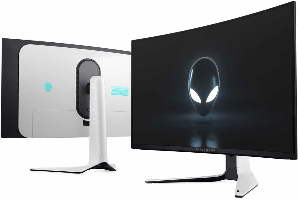 Dell | Išlenktas žaidimų monitorius | AW3225QF | 31,6 colio | OLED | 4K UHD | 16:9 | 240 Hz | 0,03 ms | 3840 x 2160 pikselių | 1000 cd/m² | Maitinimo jungtis, apsaugos užrakto lizdas, valdymo svirtis, USB-A, USB-B, USB-C, HDMI, „DispalyPort“ | HDMI prievadų kiekis: 2 | Balta / juoda | Garantija 36 mėn.