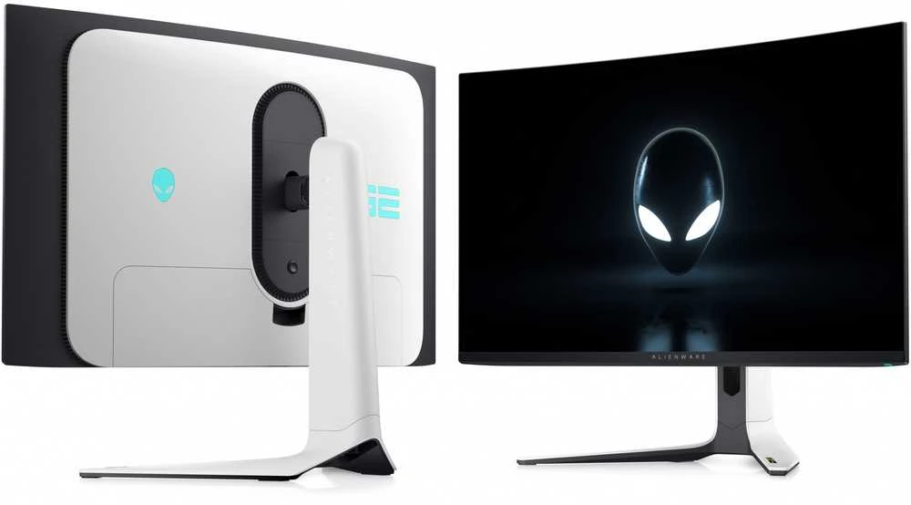 Dell | Išlenktas žaidimų monitorius | AW3225QF | 31,6 colio | OLED | 4K UHD | 16:9 | 240 Hz | 0,03 ms | 3840 x 2160 pikselių | 1000 cd/m² | Maitinimo jungtis, apsaugos užrakto lizdas, valdymo svirtis, USB-A, USB-B, USB-C, HDMI, „DispalyPort“ | HDMI prievadų kiekis: 2 | Balta / juoda | Garantija 36 mėn.