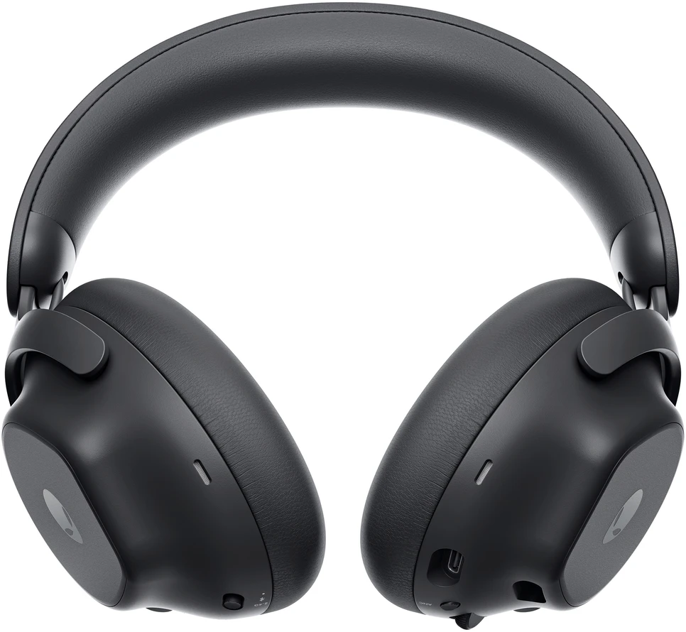 Dell Ausinės Žaidimams | Alienware Pro | Bluetooth | Over-Ear | Mikrofonas | Dark Side of the Moon | Noise canceling | Belaidės