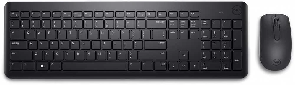 Dell Klaviatūra ir pelė - KM3322W - US International (QWERTY)