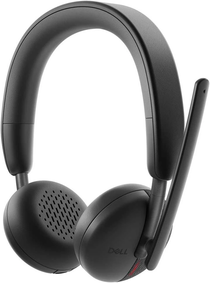 Dell | Ant ausų uždedamos Ausinės | WL3024 | Su mikrofonu | Belaidės | Juodas