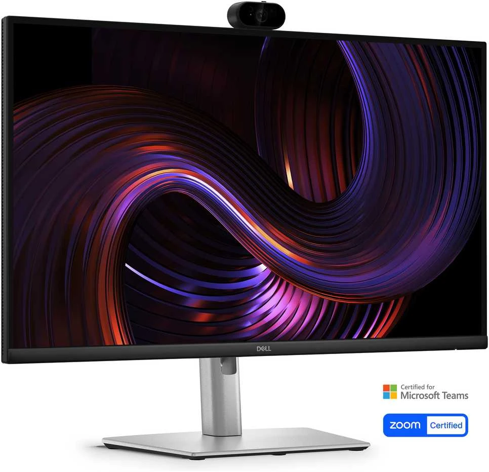 Monitorius Dell Pro P2726DEV, 27" QHD (2560x1440) IPS, 100Hz, USB-C šakotuvas, 5MP internetinė kamera, RJ45, reguliuojamas stovas