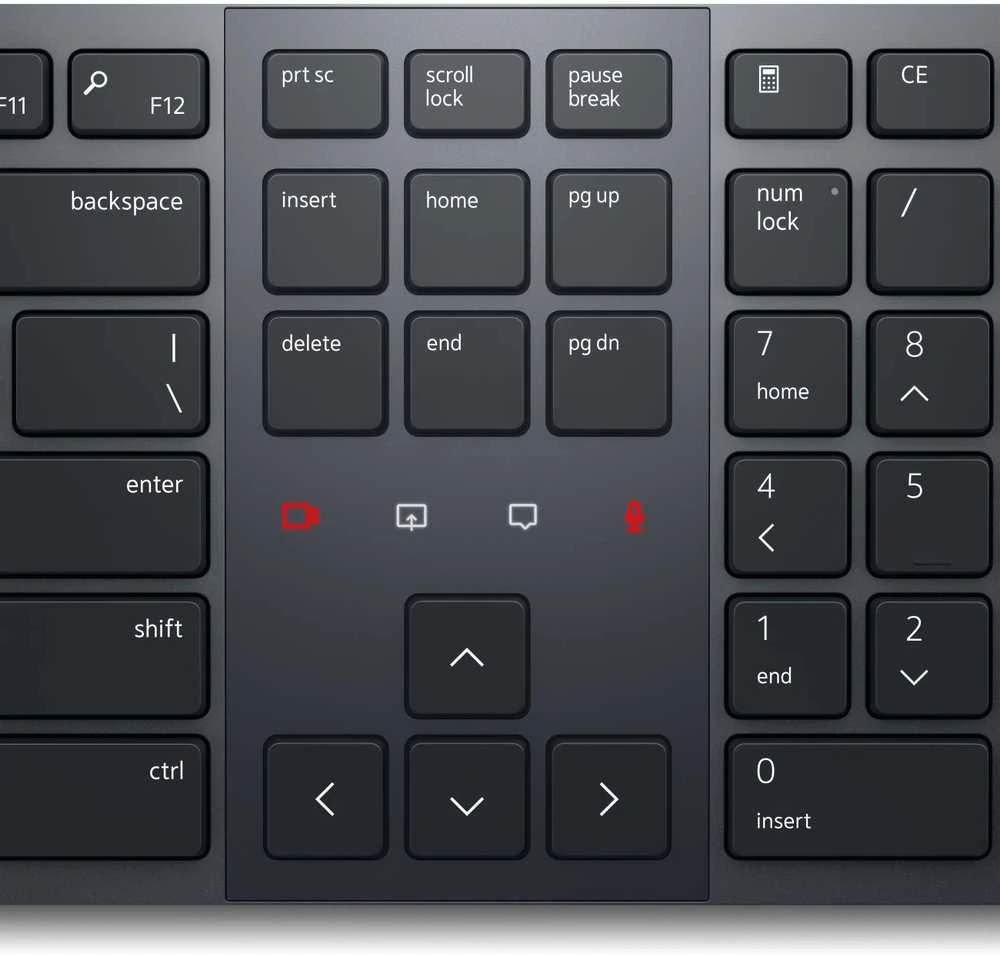 DELL PREMIER COLLABORATION - Klaviatūra - KB900 - GERMAN (QWERT