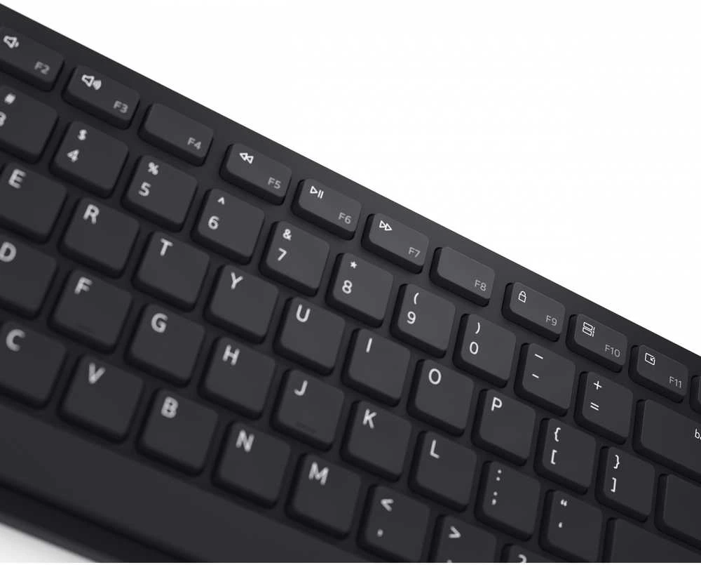 Dell Pro Belaidė klaviatūra ir pelė - KM5221W - US International (QWERTY) - Juodas (RTL BOX)