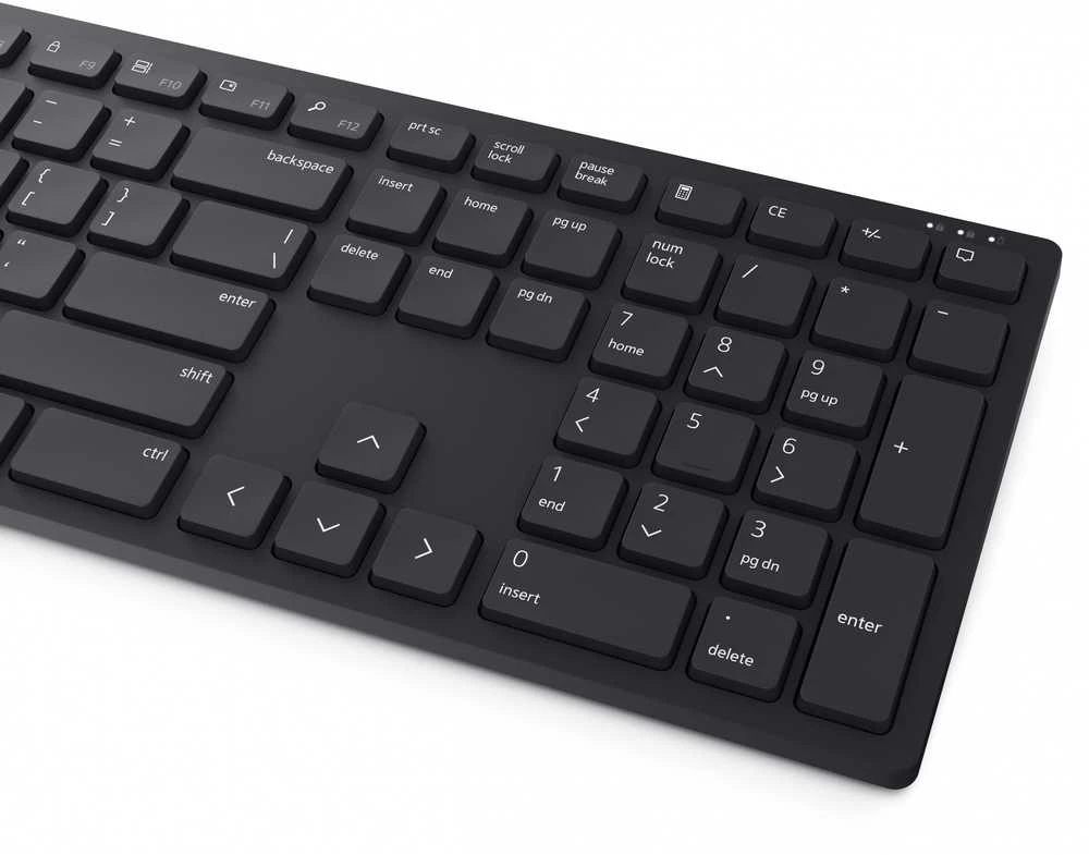 Dell Pro Belaidė klaviatūra ir pelė - KM5221W - US International (QWERTY) - Juodas (RTL BOX)