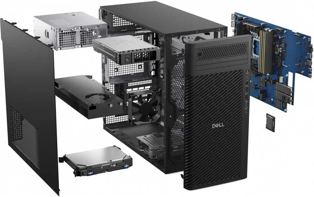 Stacionarus kompiuteris DELL PRO MAX TWR T2 FCT2250 - U7-265 32GB 1TB A1000 W11P