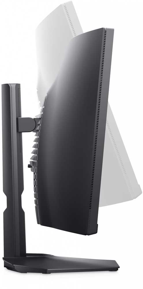 Monitorius Dell LCD S3422DWG/ 34 " / VA / WQHD / 1800R lenktas ekranas / 3440x1440 / 21:9 / 400 cd/m² / 2 ms reakcijos laikas / Reguliuojamas pasvirimas ir aukštis / Juodas / 210-AZZE