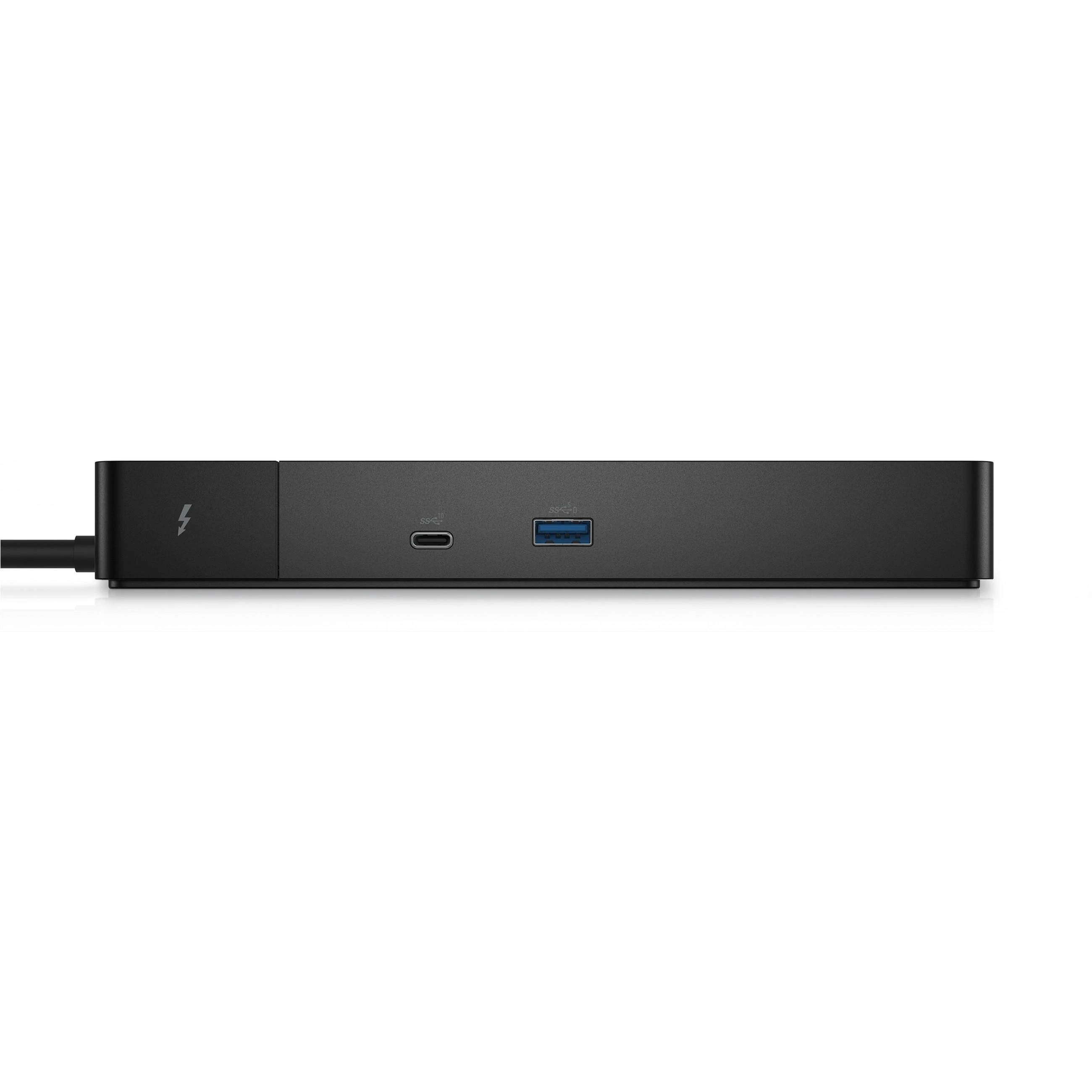 Dell WD22TB4 stotelės priekinė dalis su USB jungtimis