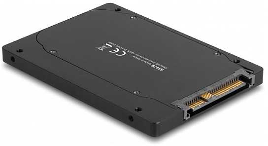Kontroleris Delock DeLOCK 2,5" keitiklis U.2 SFF-8639 į M.2 NVMe (juodas, Key M 7 mm)