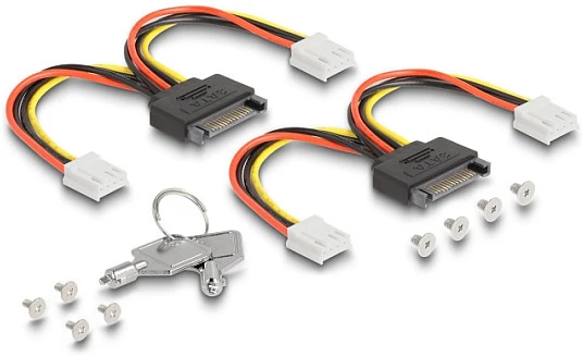 Delock 3.5? Wechselrahmen für 4 x M.2 NVMe SSD