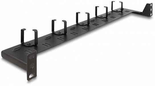 Dėklas Delock 48.30cm 19'' Panel rozdzielczy LWL 1 HE juoda