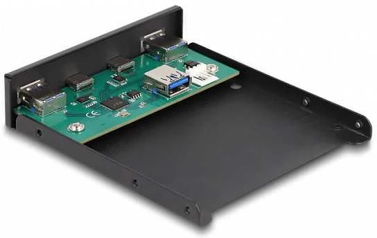 Šakotuvas Delock 3.5? USB 3.2 Gen 1 priekinis skydelis 2 x USB Type-C™ + 2 x USB Type-A