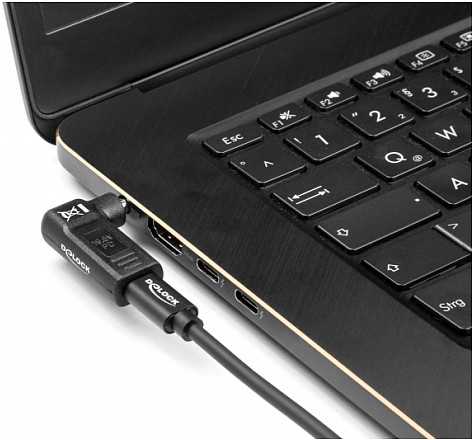 DELOCK nešiojamojo kompiuterio įkrovimo adapteris, USB-C lizdas - HP
