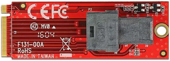 DeLOCK 62721, PCIe, M.2, PCIe 3.0, Juoda, Raudona, 12 Gbit/s, -10 - 85 °C