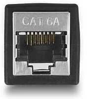 RJ45 Cat.6A adapterio lizdo stambus planas