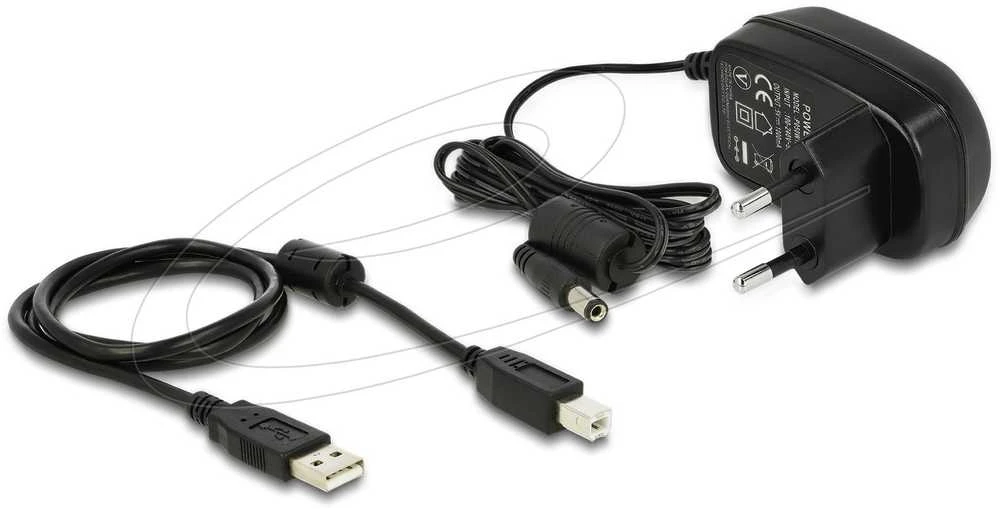 USB adapteris Delock USB - RS- 232 x8 Juodas (61860)
