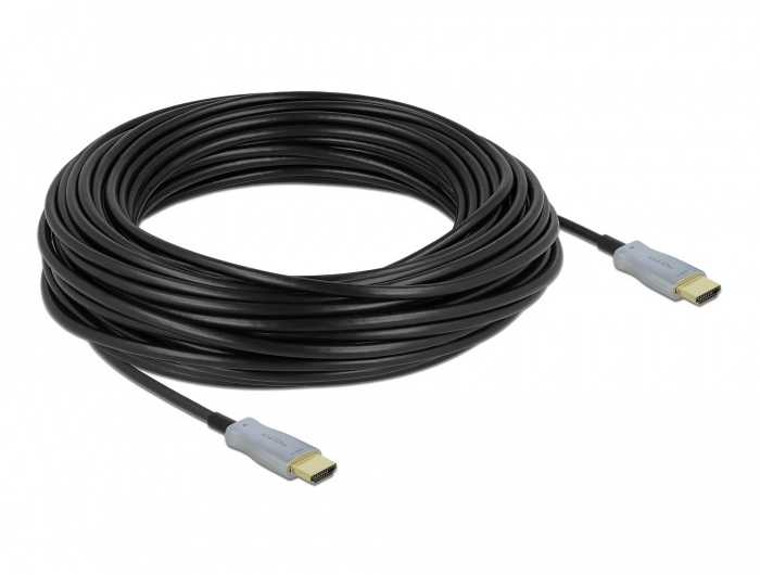 Delock aktyvus optinis HDMI kabelis 4K 60Hz 25m AV signalo perdavimo sistema