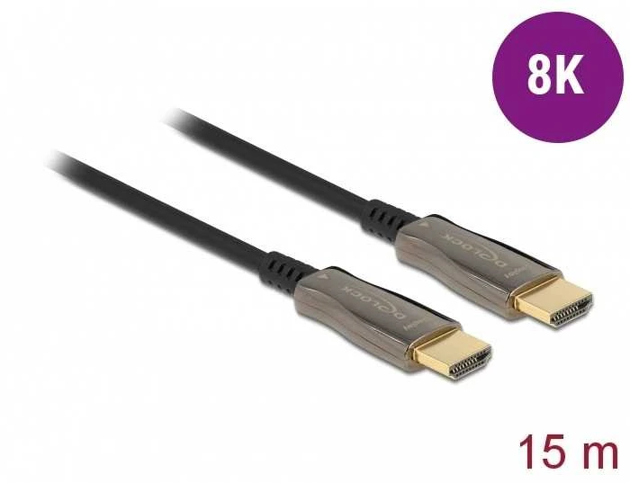 DLC DeLOCK 84037 HDMI kabelis 15 m HDMI A tipo (standartinis) Juoda