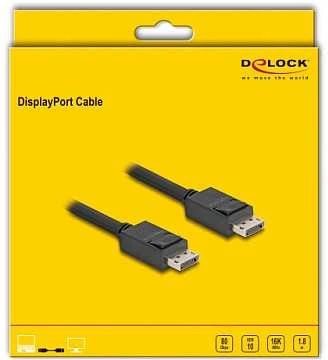 Kabelis Delock DisplayPort - DisplayPort 1,8 m juodas (81175)