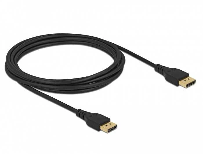 Delock DisplayPort kabelis 8K 60 Hz 2 m DP 8K sertifikuotas be prisegimo funkcijos