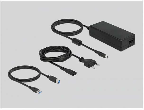Delock External SuperSpeed USB Hub su 16 prievadų + jungikliu