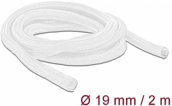 Delock Geflechtschlauch selbstschließend 2 m x 19 mm baltas