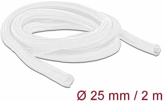 Delock Geflechtschlauch selbstschließend 2 m x 25 mm baltas