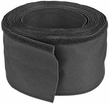 DELOCK kabelio jungtis 5M 30MM JUODA VELCRO poliesteris