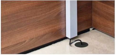 Delock 20723 - Kabelio grindų apsauga - Baltas - PVC - Lipni juosta - -40 - 65 °C - 1 m