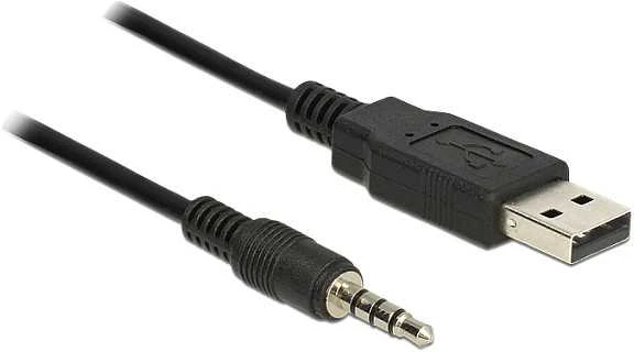 Delock Kabelis USB TTL Stecker > 2,5 mm 3 Pin Klinkenstecker 1,8 m (5 V)