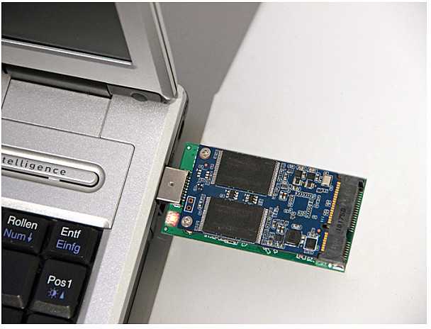 DeLOCK USB 3.0 A (m)> mSATA adapteris