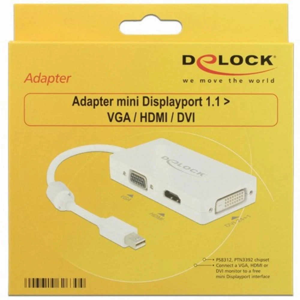 Delock mini Displayport adapteris pakuotėje