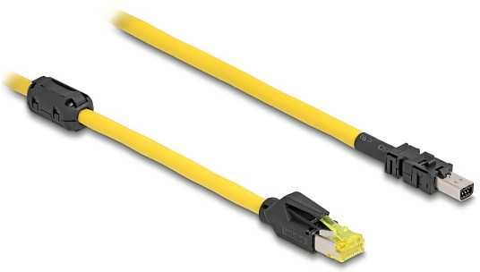 Delock DeLOCK 81253 kabelis sieciowy Juodas, Geltonas 5 m Cat6