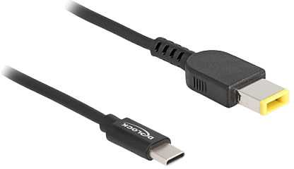 Kabelis USB Delock USB-C - Lenovo DC-in 1.5 m Juodas (87970)