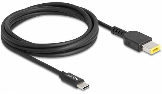 Kabelis USB Delock USB-C - Lenovo DC-in 1.5 m Juodas (87970)