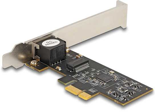 Kontroler Delock DeLOCK PCI Express x1 kortelė, skirta 1 x RJ45 5 Gigabit LAN RTL8126